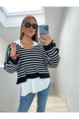 Pull à rayure