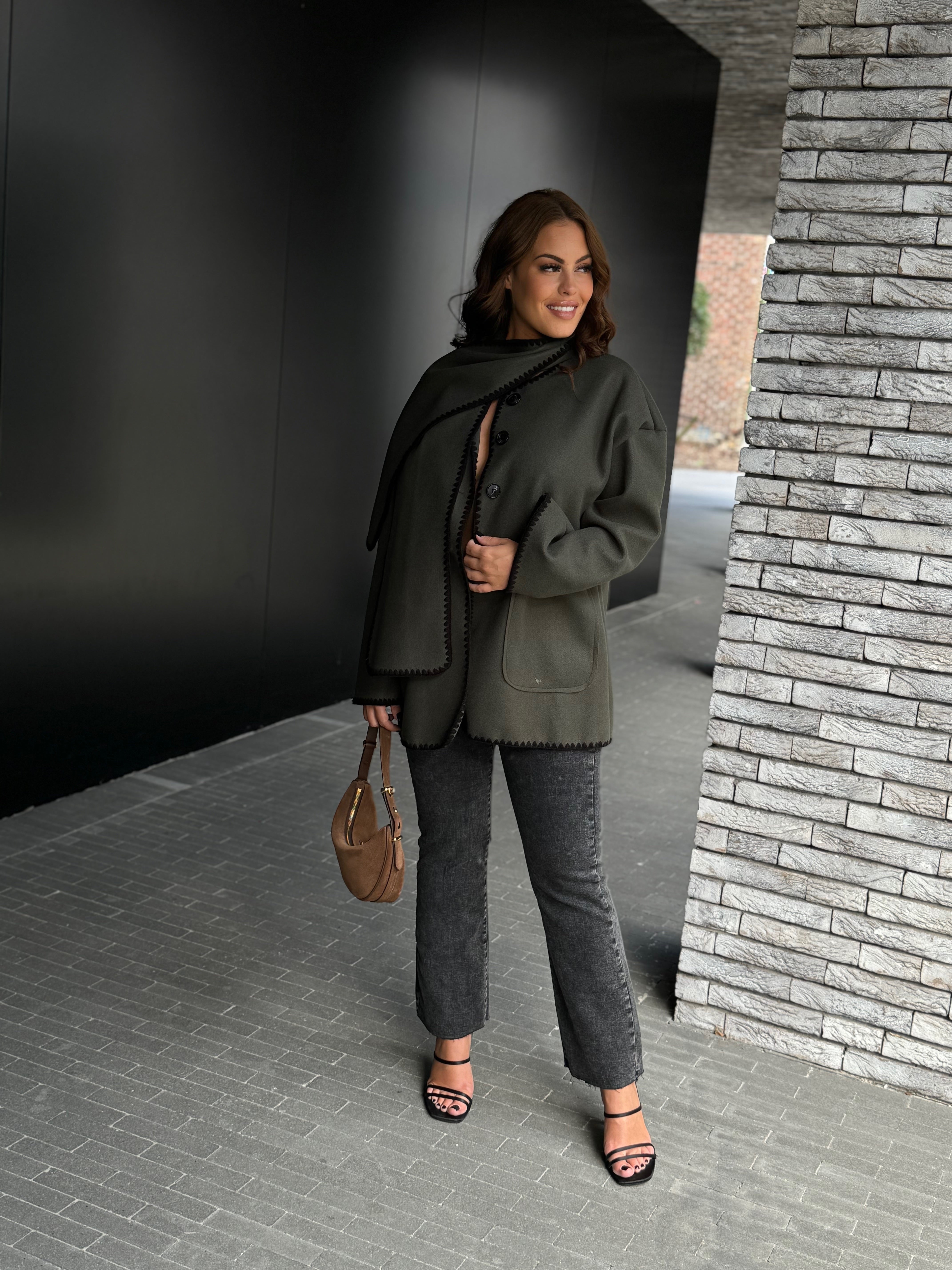 Manteau + écharpe