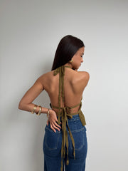 Blouse dos nu Anjali
