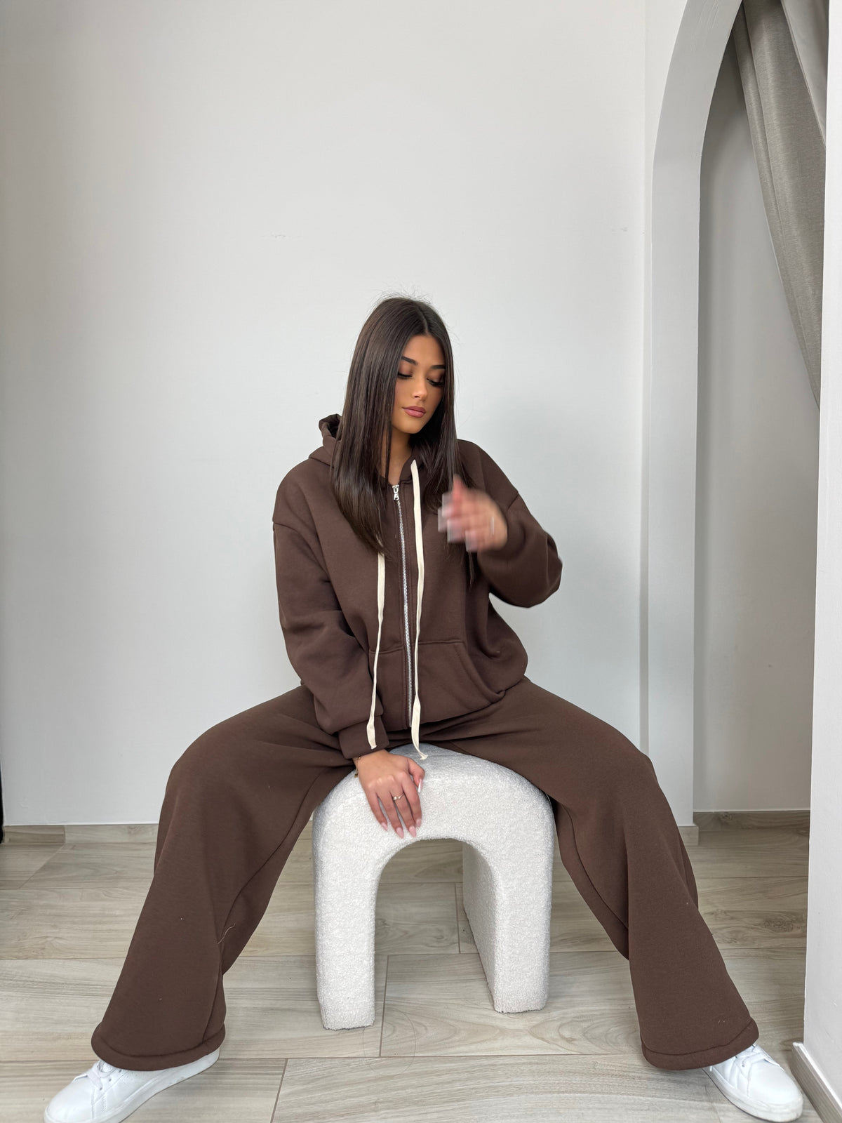 Ensemble Sophie marron