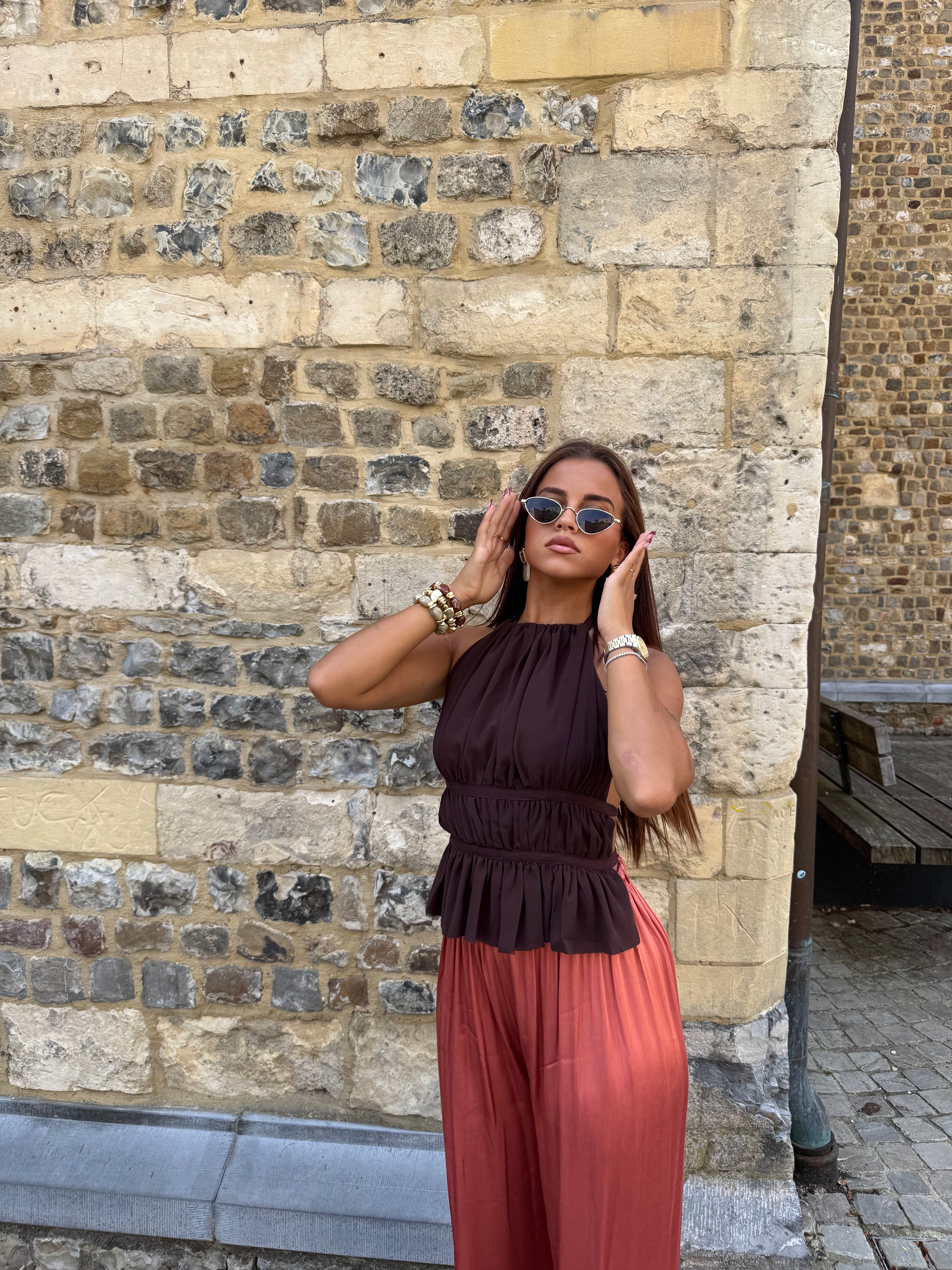 Blouse dos nu lao