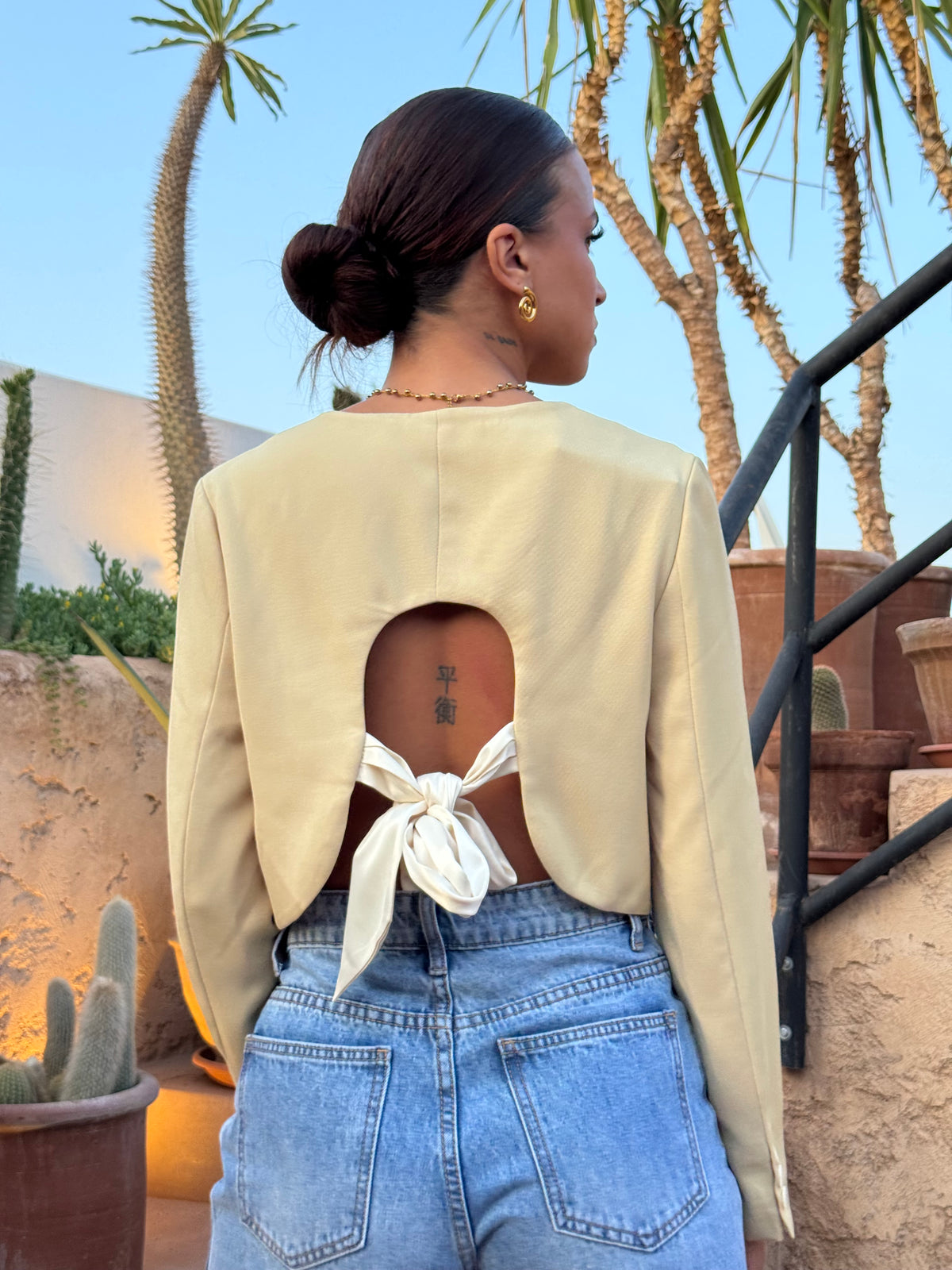 Blazer dos nu Fayza création