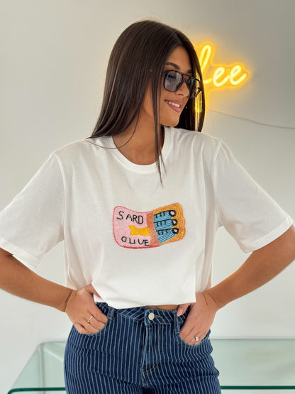 T-shirt sard olive