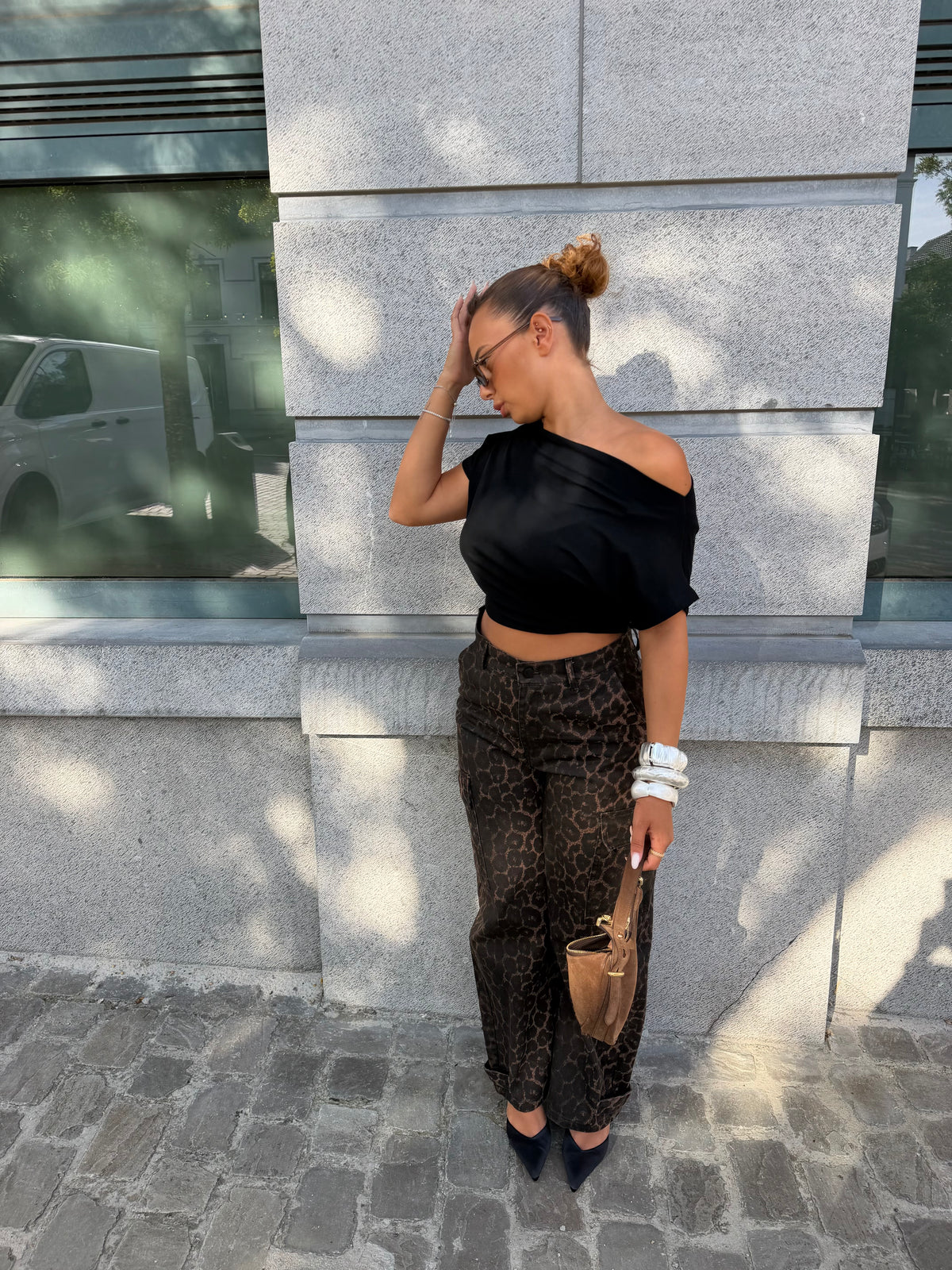 Jeans léopard