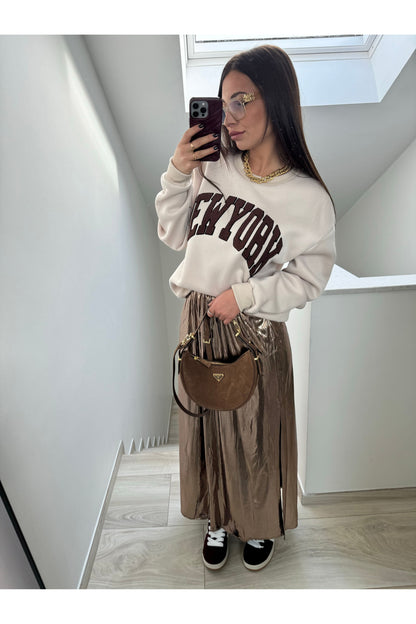 Jupe bronze