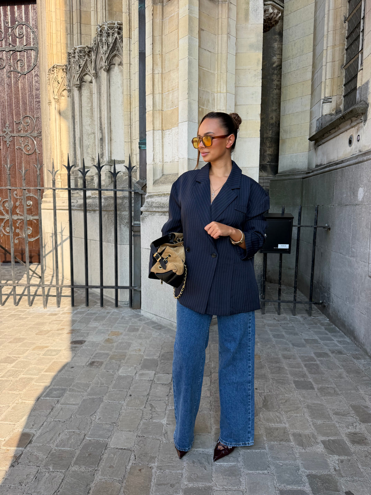 Blazer luana bleu nuit