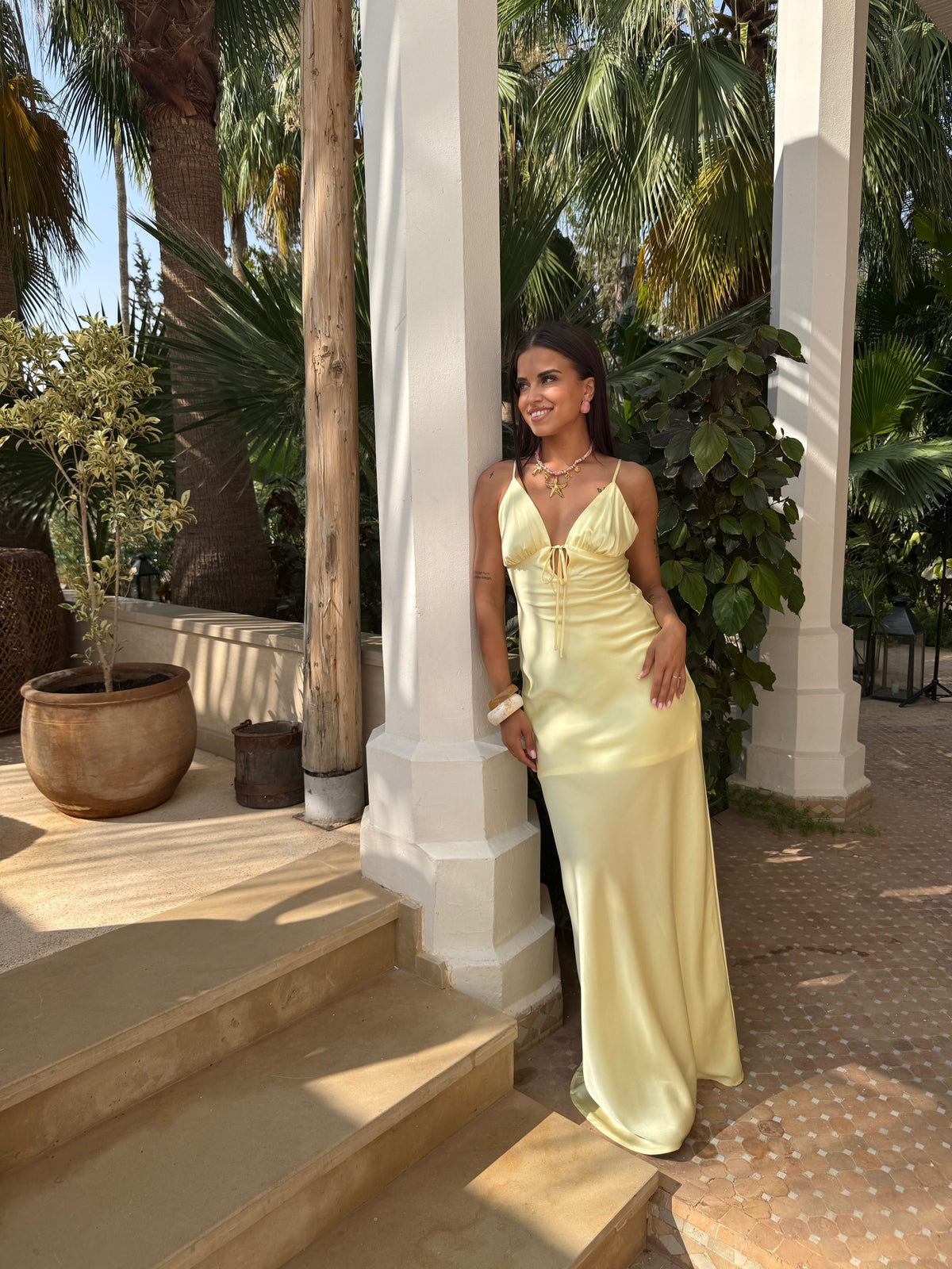 Robe Maya jaune