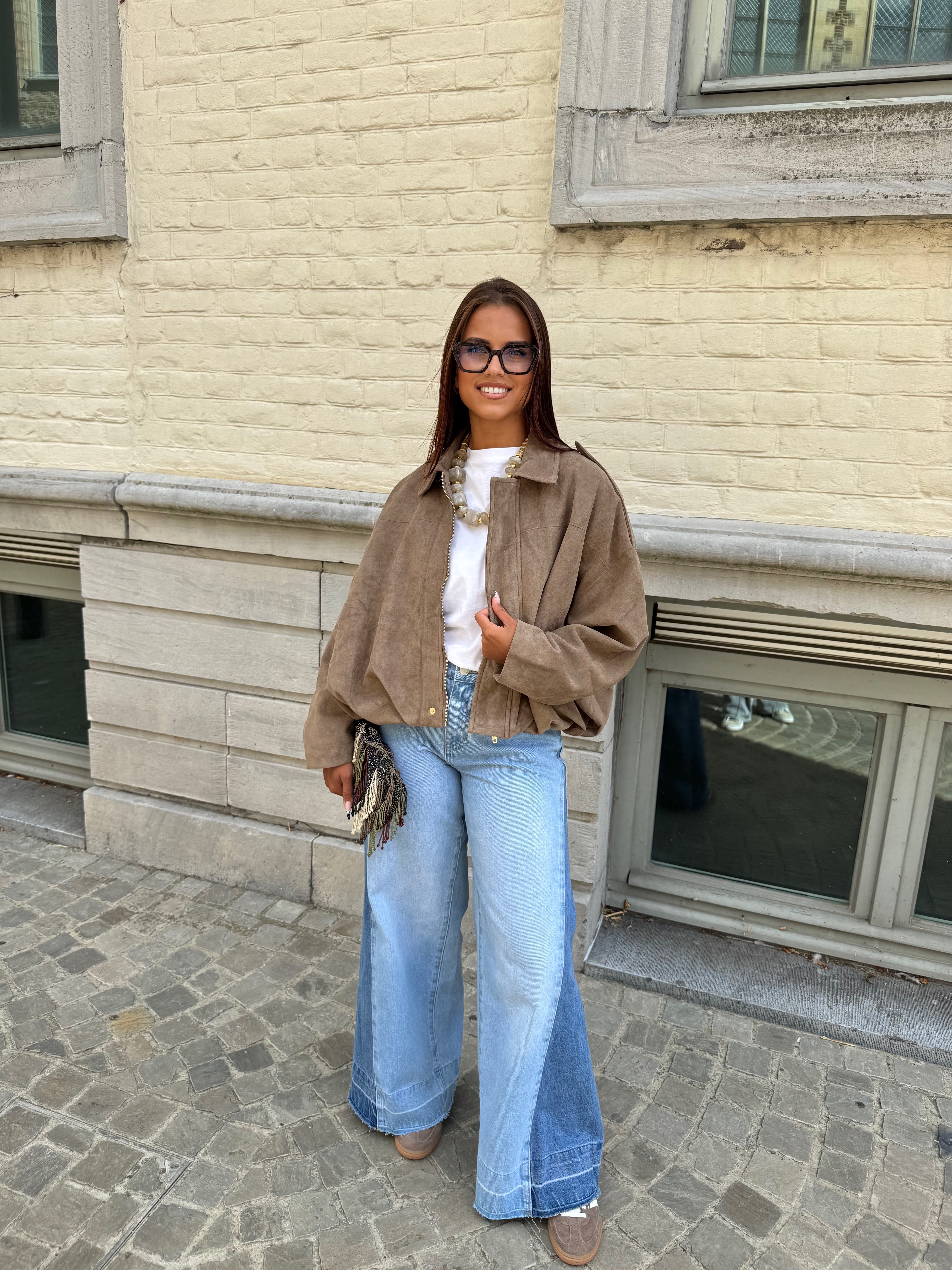 Veste Amira taupe
