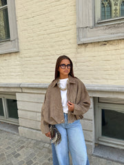 Veste Amira taupe
