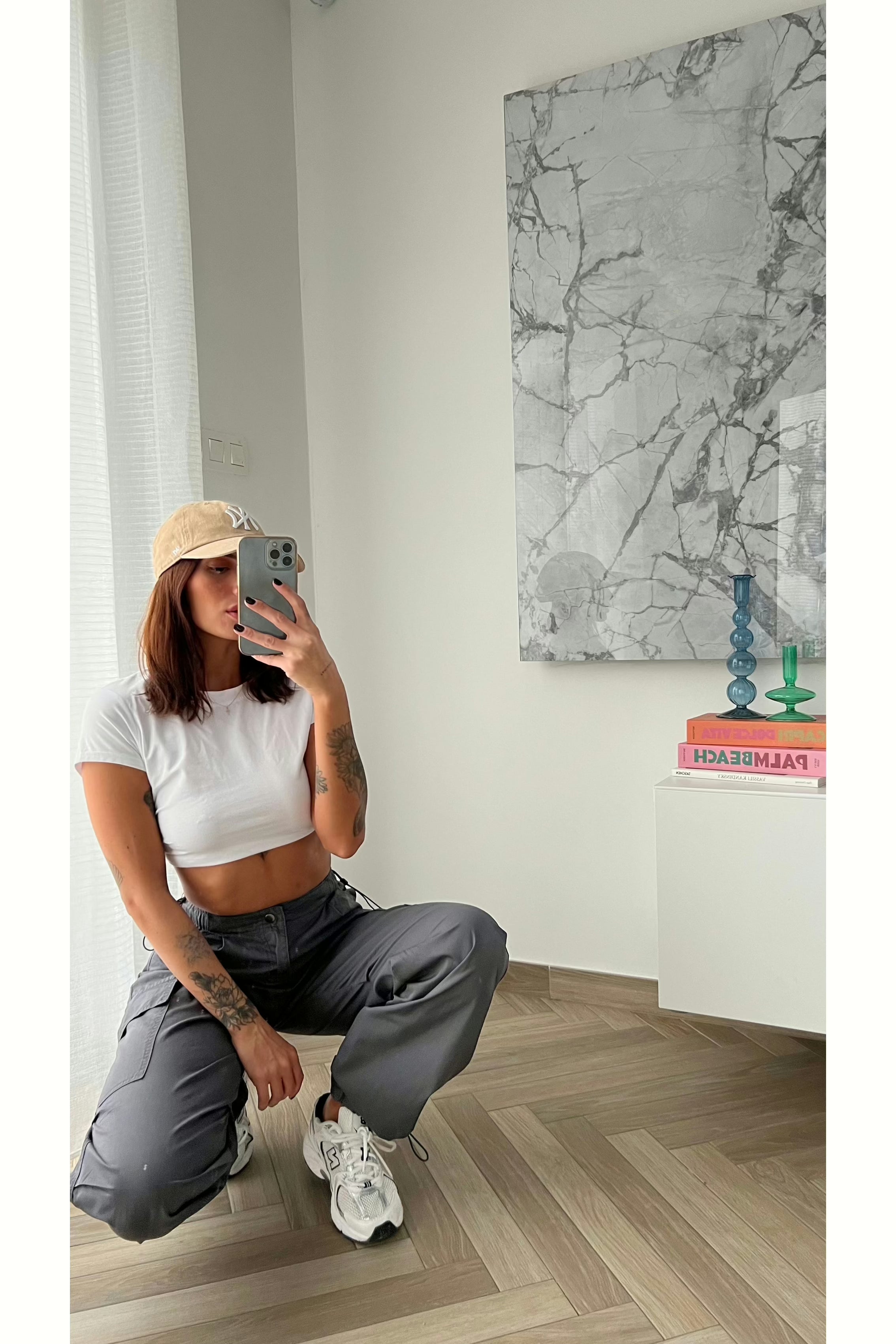 Janet parachute cargo pants