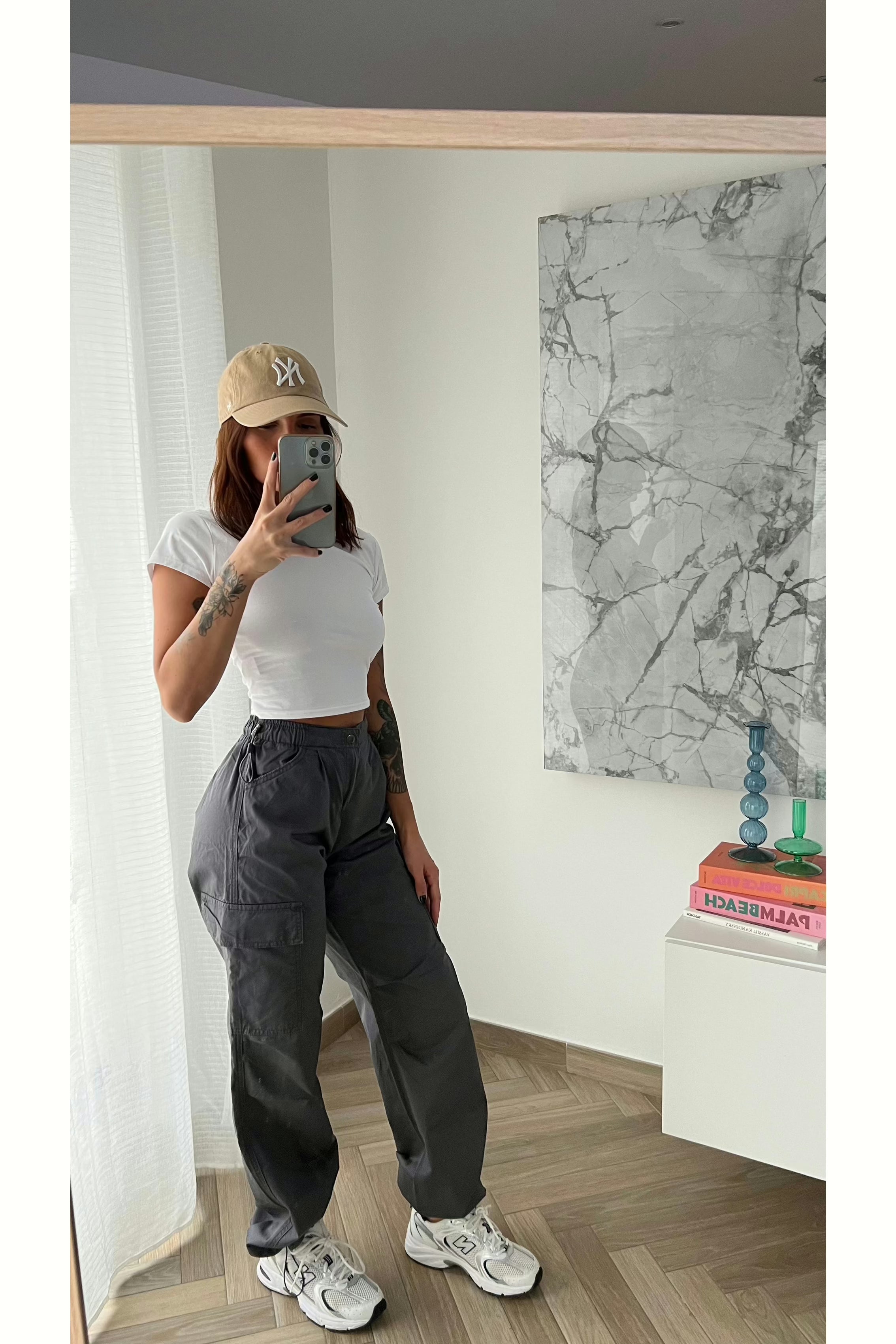 Janet parachute cargo pants
