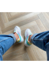 Sneakers LIA white/Lila.