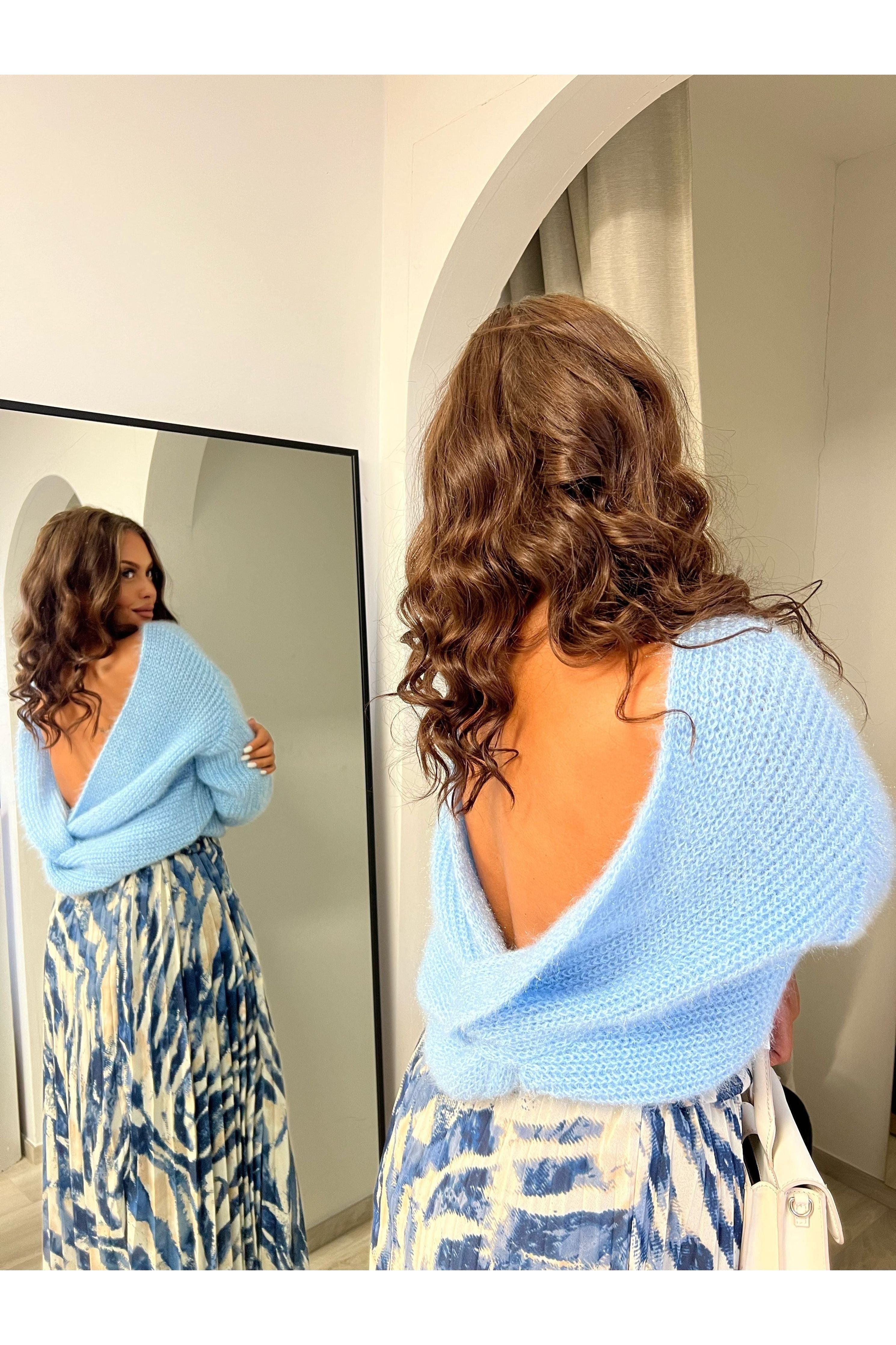 Ryta baby blue jumper